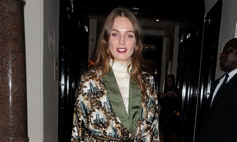 The Duke of Rutland's daughter Violet steps out in London